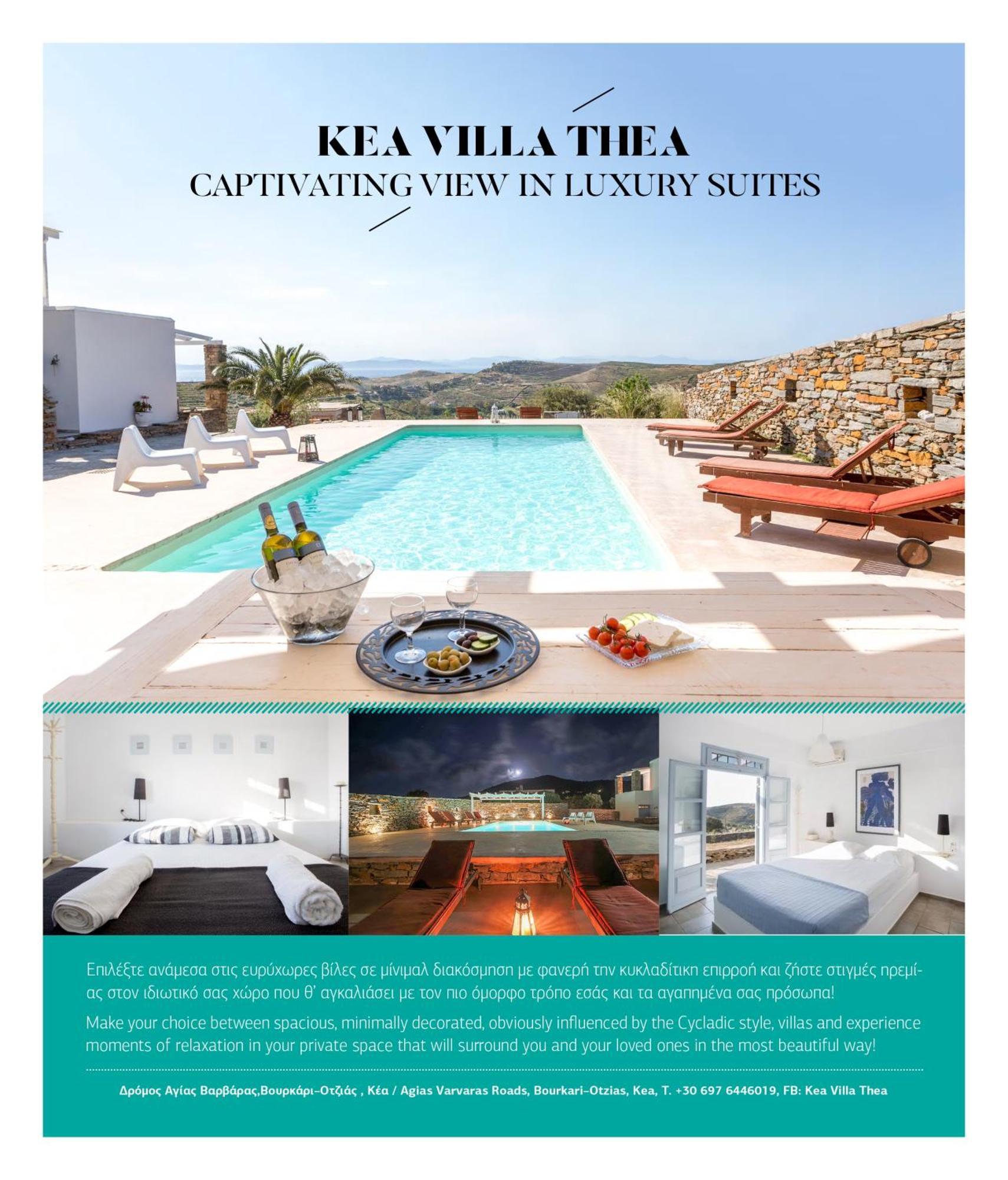 Kea Villa Thea- Villa Ilios Vourkárion Exterior foto